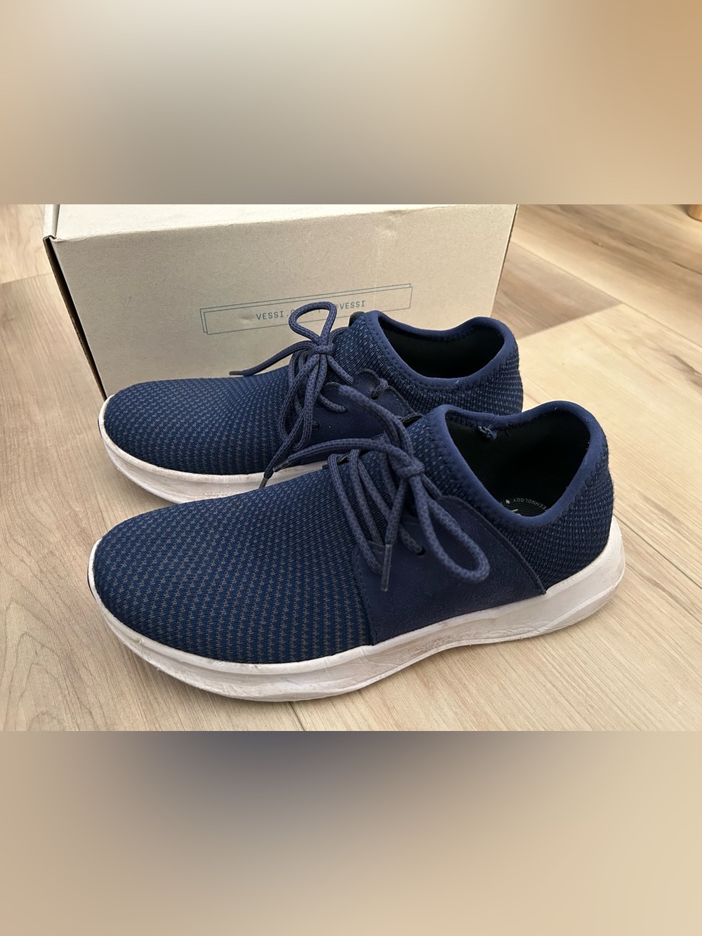 Vessi Everyday Sneakers in Marine Blue